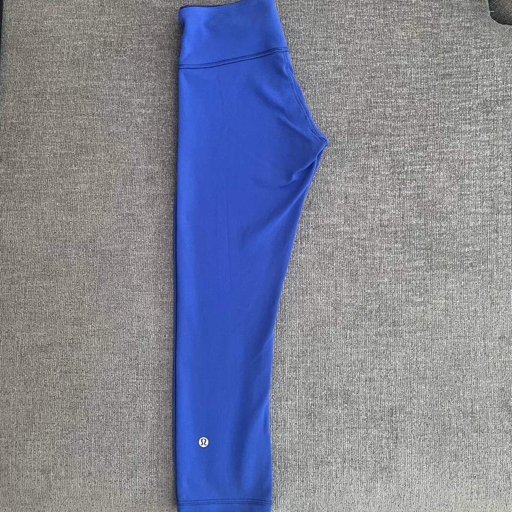 Lululemon Wunder Train Crop 21” Reversible Leggings